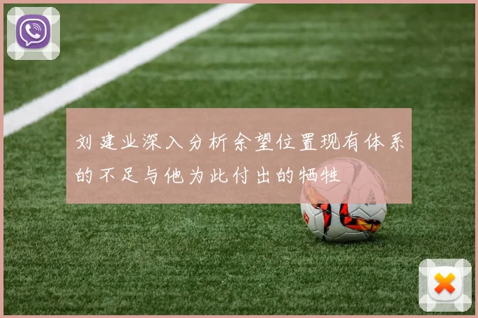 刘建业深入分析余望位置现有体系的不足与他为此付出的牺牲